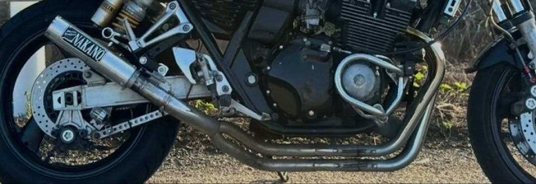 XJR400用 4-2-1 マフラー 「haruka」
