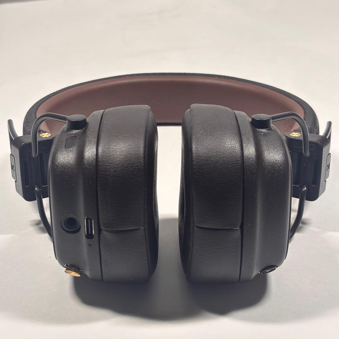 Marshall Major V ワイヤレスヘッドホン ブラウン