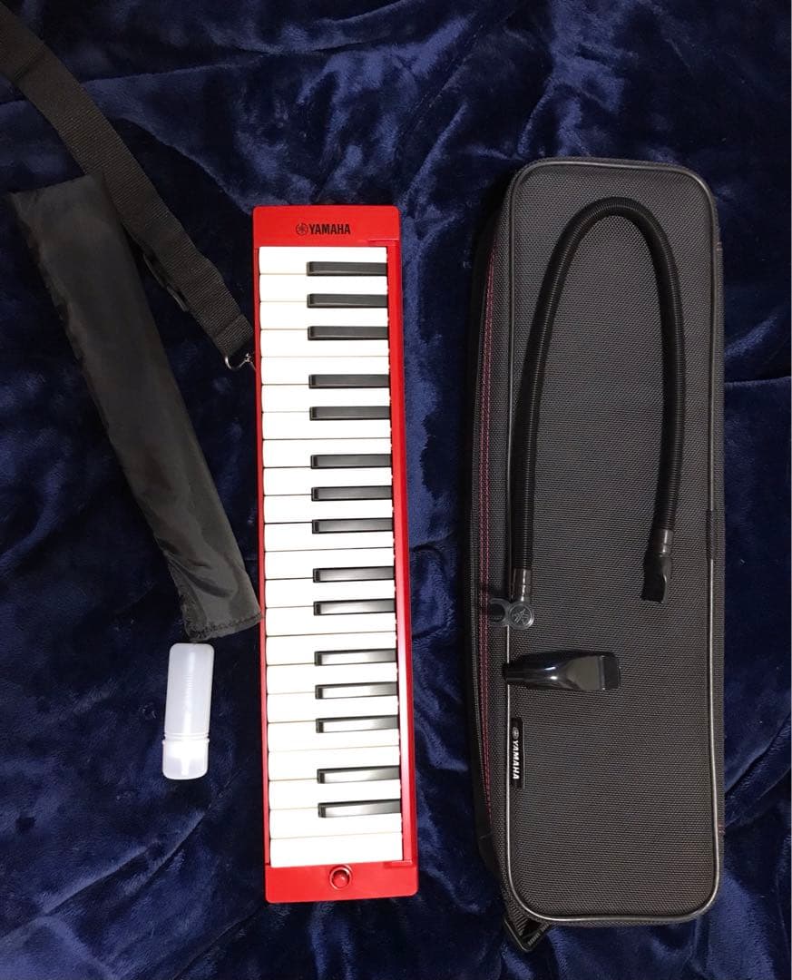 大人のピアニカ ◆37鍵 ◆YAMAHAレッドP-37ERD 赤ソフトケース付