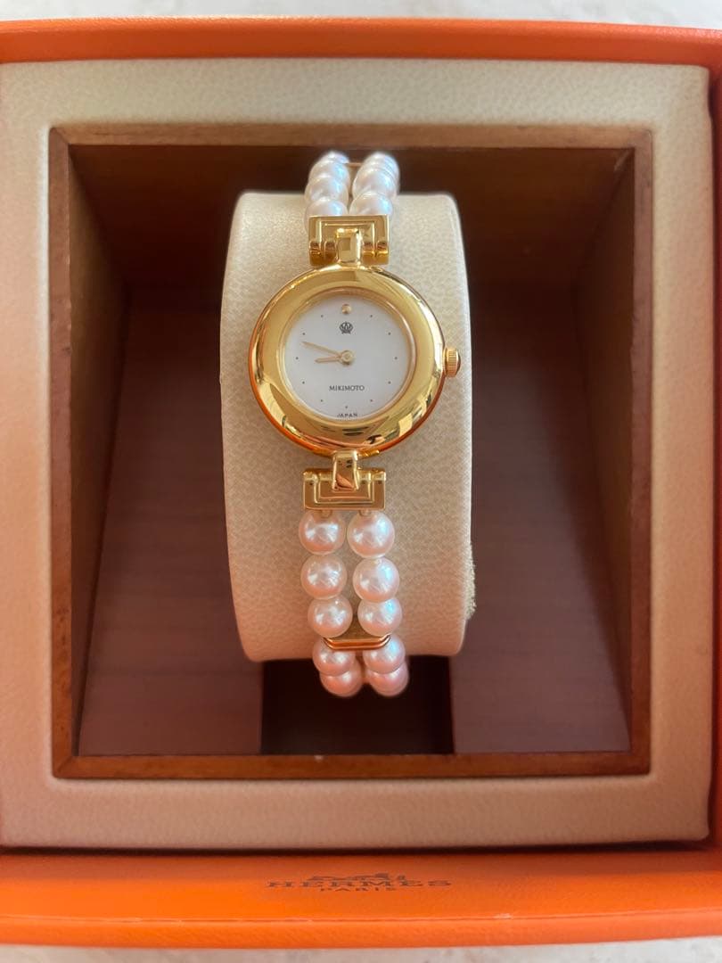 美品　MIKIMOTO ミキモト パール　腕時計