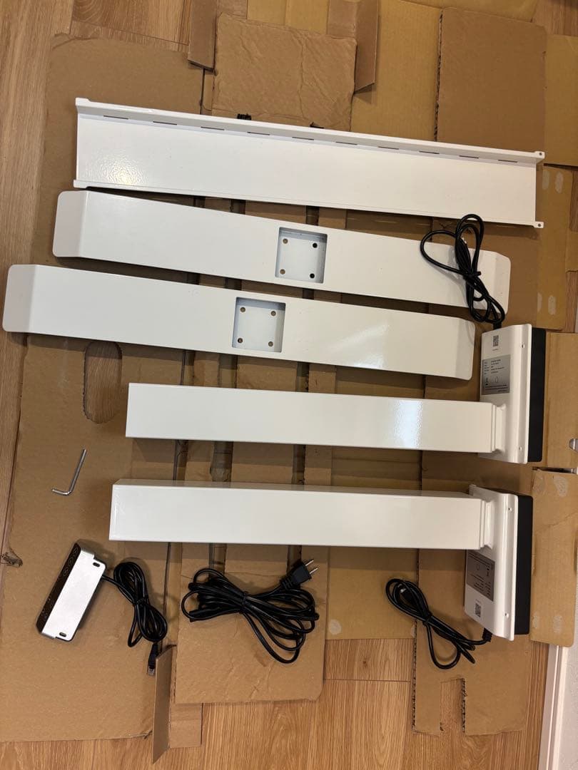 電動昇降式デスク Flexspot e7 白