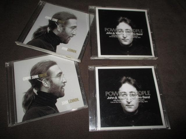 洋楽 john lennon power. gimme some (RARE SET)