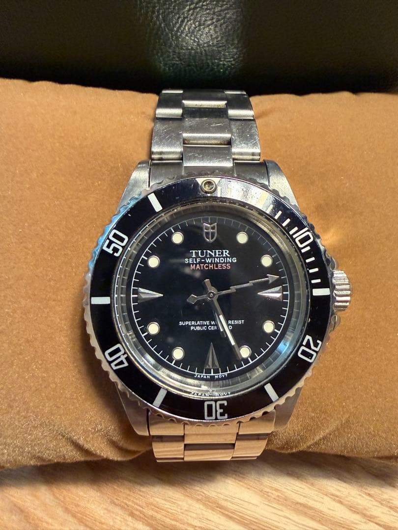 TUNER 機械式ダイバーズウォッチ腕時計
