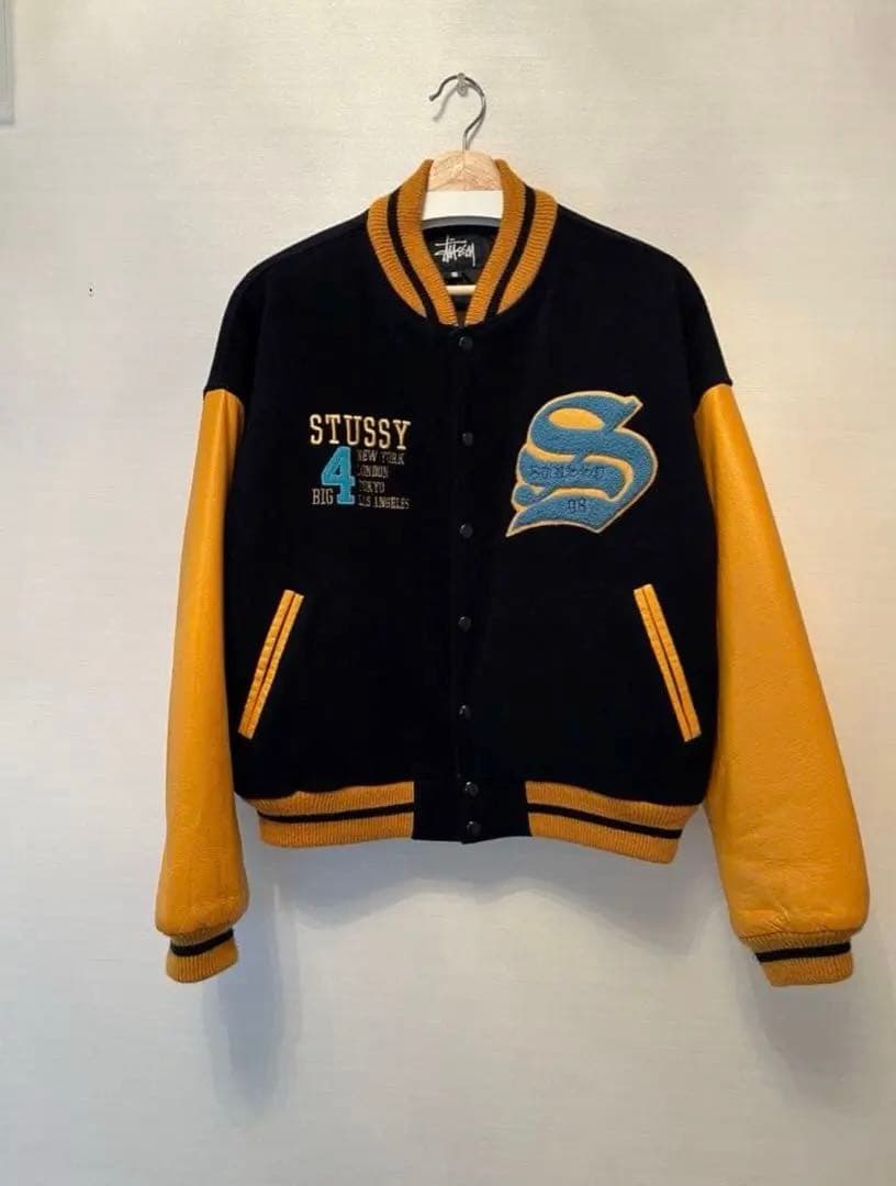 STUSSY BIG4 スタジャン