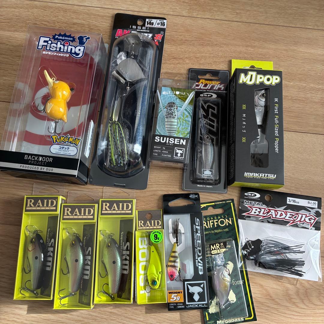 未使用 ルアーセット まとめ売り