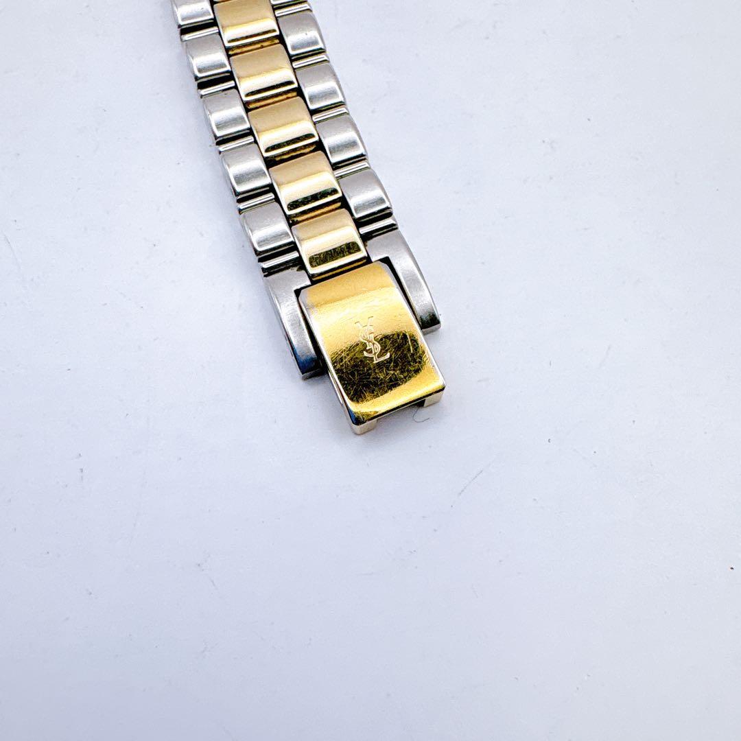 稼働品 Yves Saint Laurent 腕時計 クォーツ ゴールド