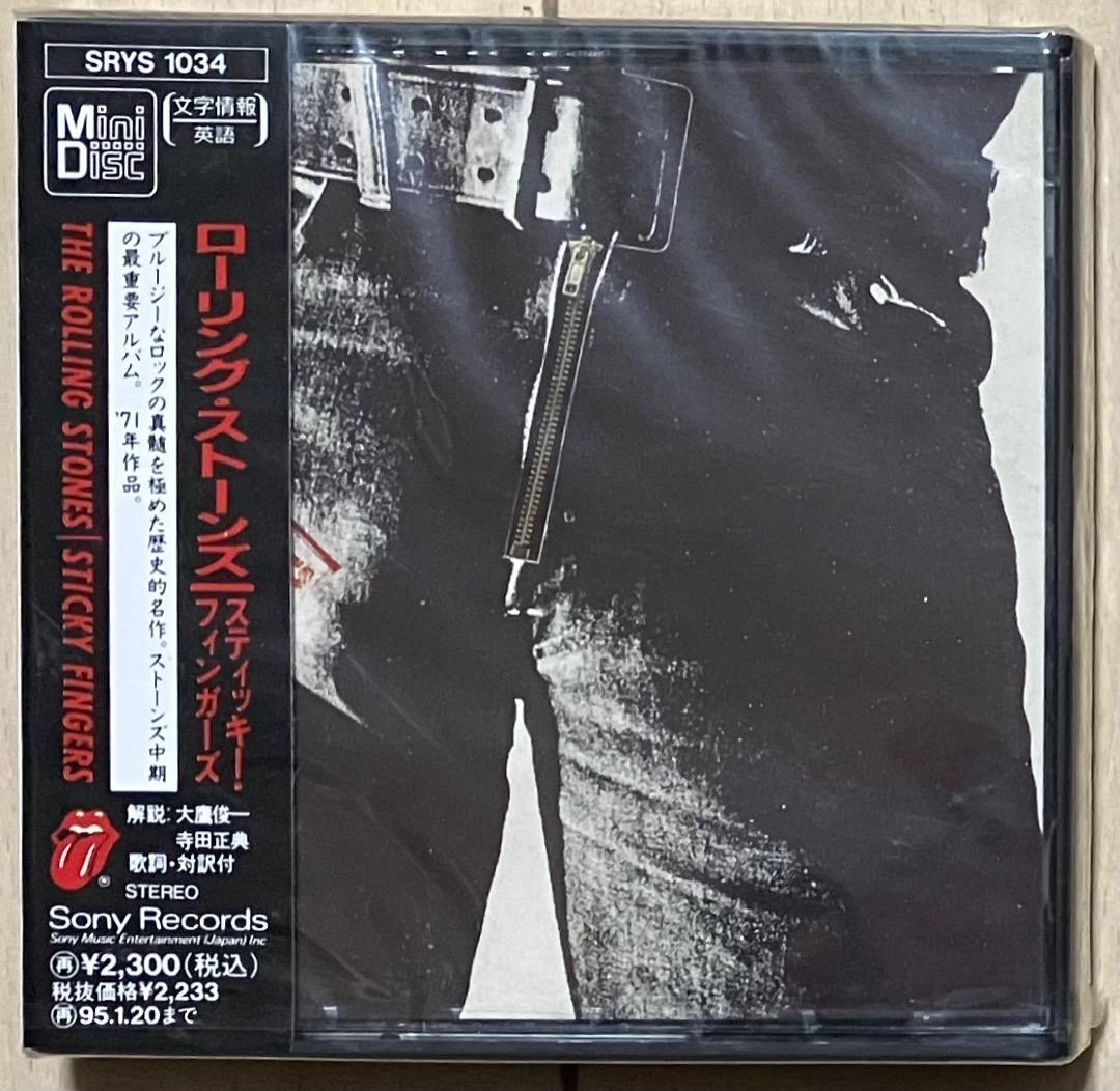 ローリング・ストーンズ - スティッキー・フィンガーズ MD 未開封 希少見本盤