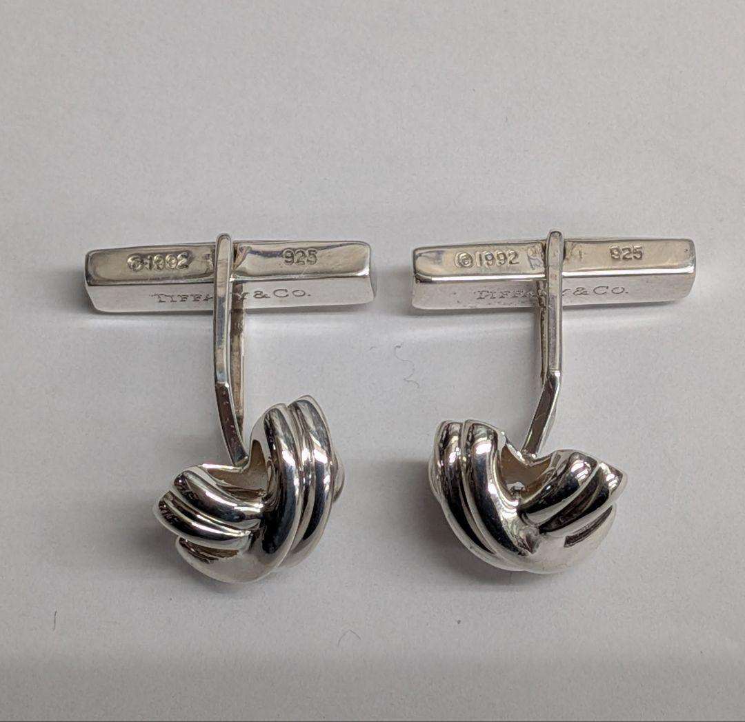 Tiffany & Co. 925 ノットデザイン　カフリンクス