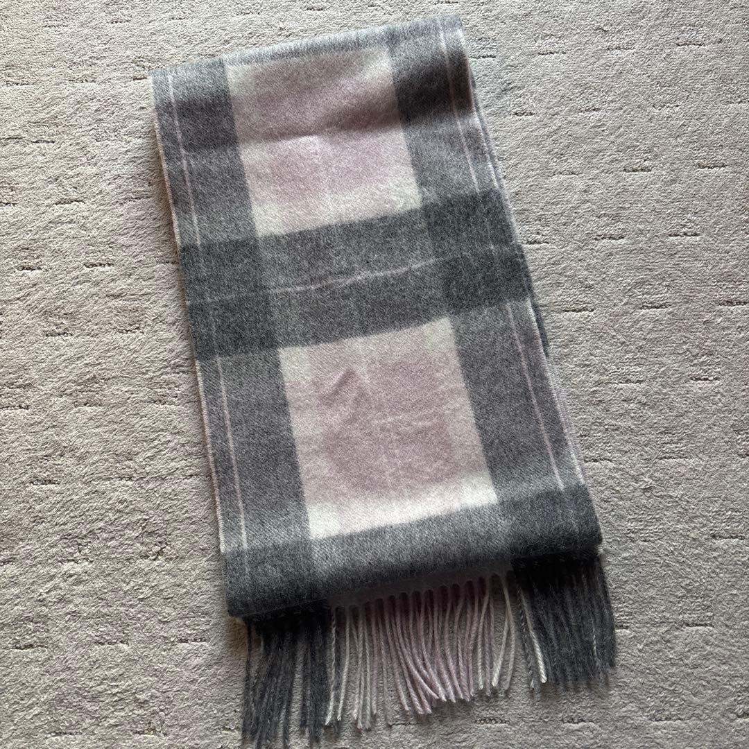 【SNIDEL】Barbour マフラー ピンク