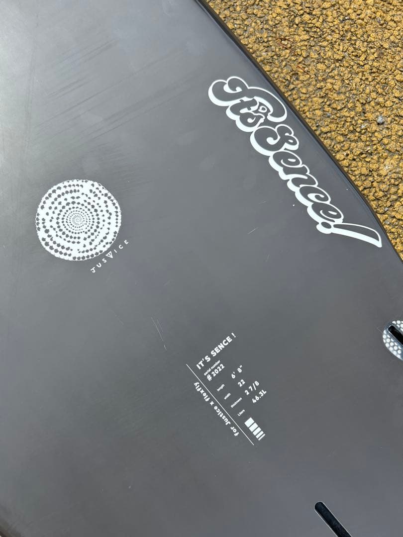 ジャスティスサーフボード Justice it's sense 6'8