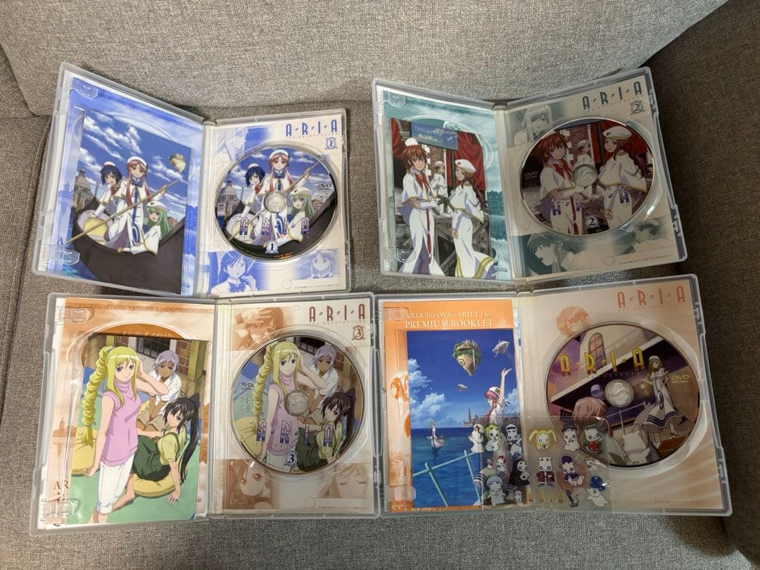 ARIA アリア アニメ版DVD 1期 2期 3期 OVA 全23巻
