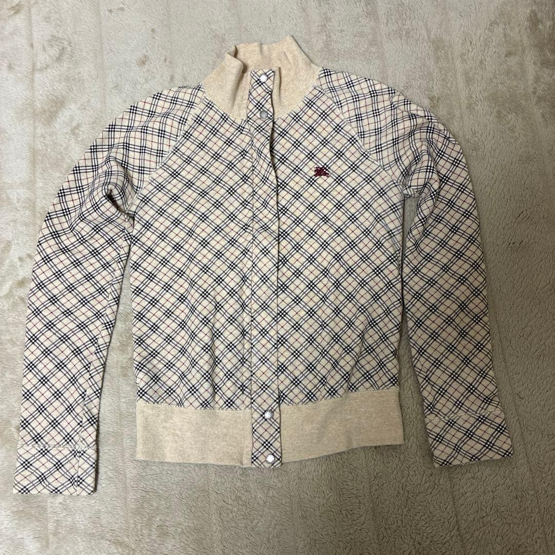 BURBERRY チェック柄 ジャンパー 38