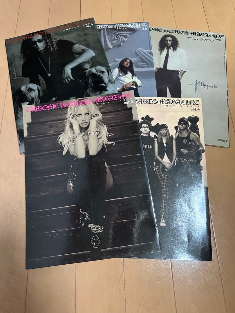CHROME HEARTS MAGAZINE vol.1〜5
