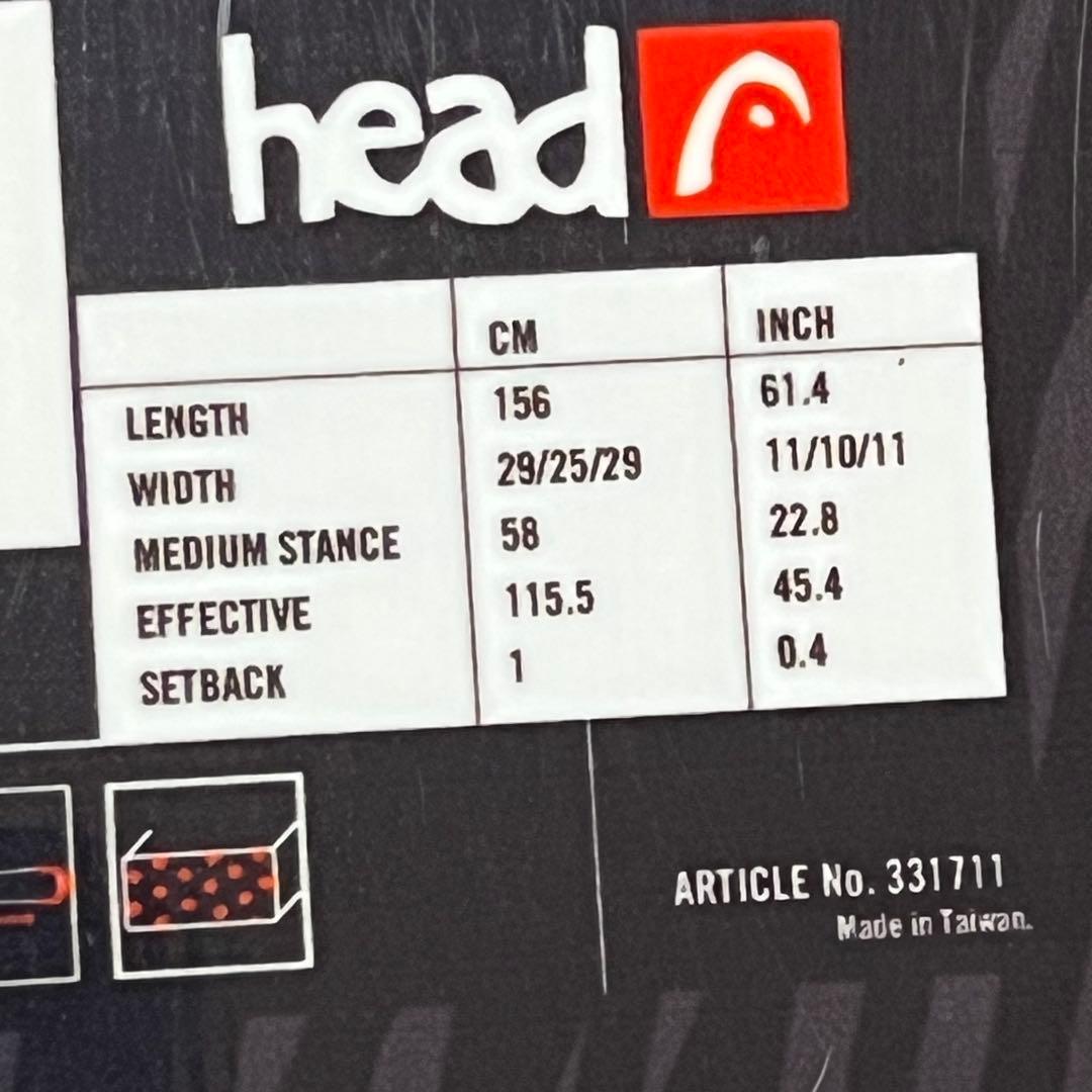 【美品】　STR JR ROCKA 156cm スノーボード　HEAD ヘッド