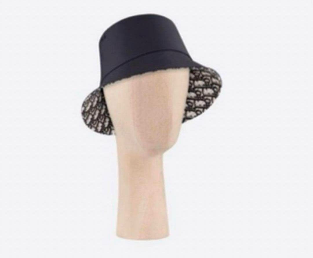 DIOR 定番　バケットハット　サイズ56 ネイビー