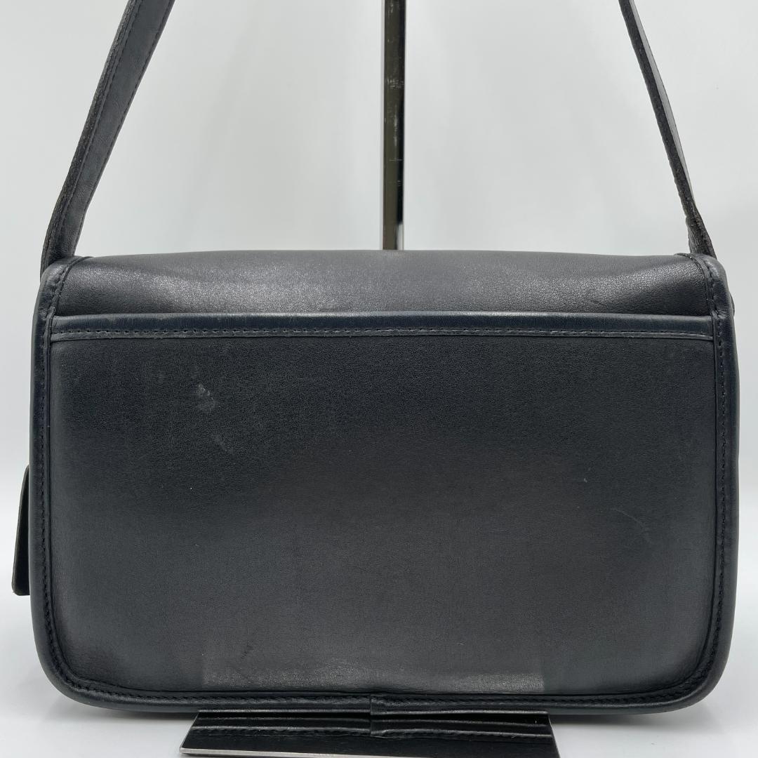 良品 COACH ショルダーバッグ レザー オールドコーチ ターンロック