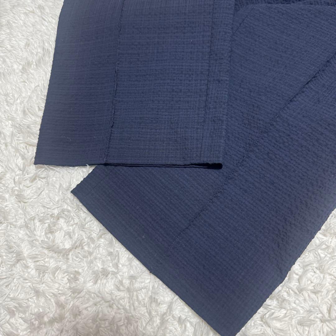 極上美品 BACCA バッカ シアサッカー カバードサロペット