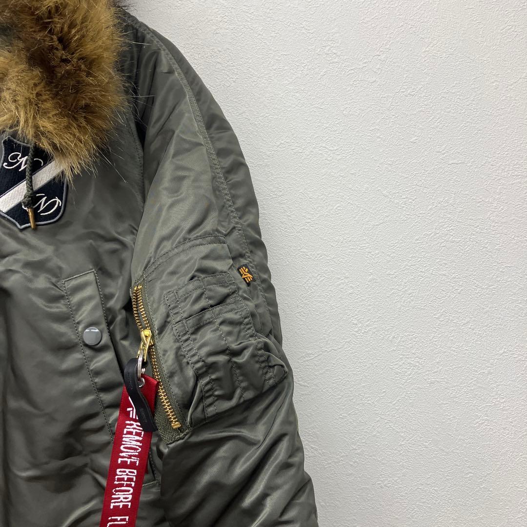 NUMBER(N)INE×ALPHA別注N-3B Mサイズ　美品　△2