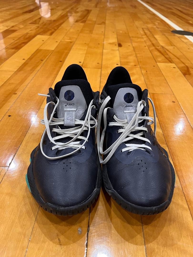 ASICS バスケットボールシューズ ブラック/グレー
