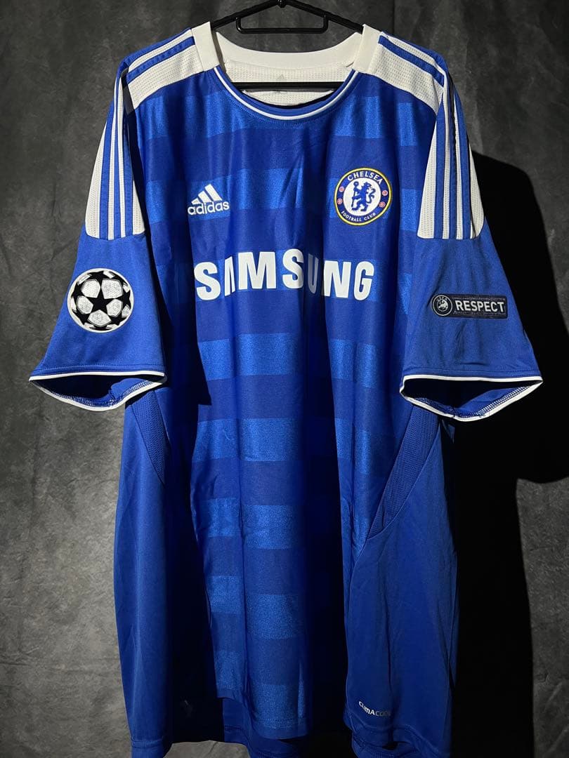 【正規品】ドログバ ＃１１チェルシー１１／１２　ＣＬ仕様ユニフォーム(H)