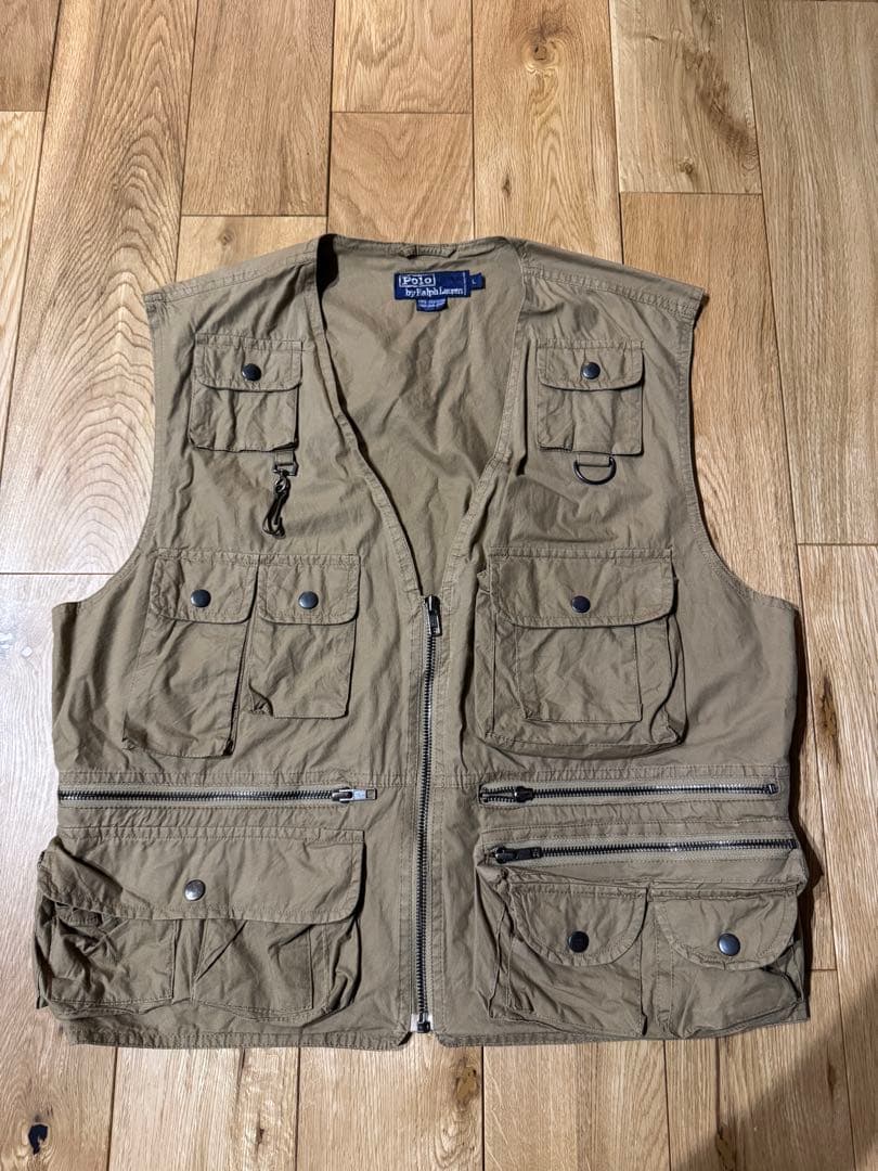 Polo by Ralph Lauren 90s フィッシングベスト Lサイズ