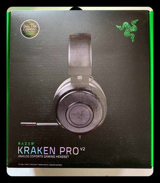 Razer Kraken Pro V2 ステレオ ゲーミングヘッドセット