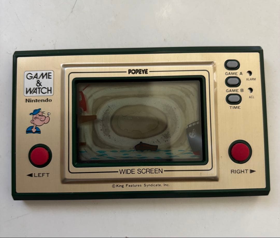 【動作確認済】Nintendo ゲームウォッチ ポパイ