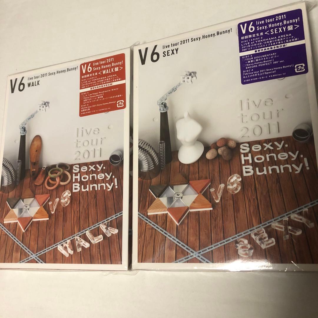 V6 Sexy.Honey.Bunny!  LIVE DVD セットセクバニ