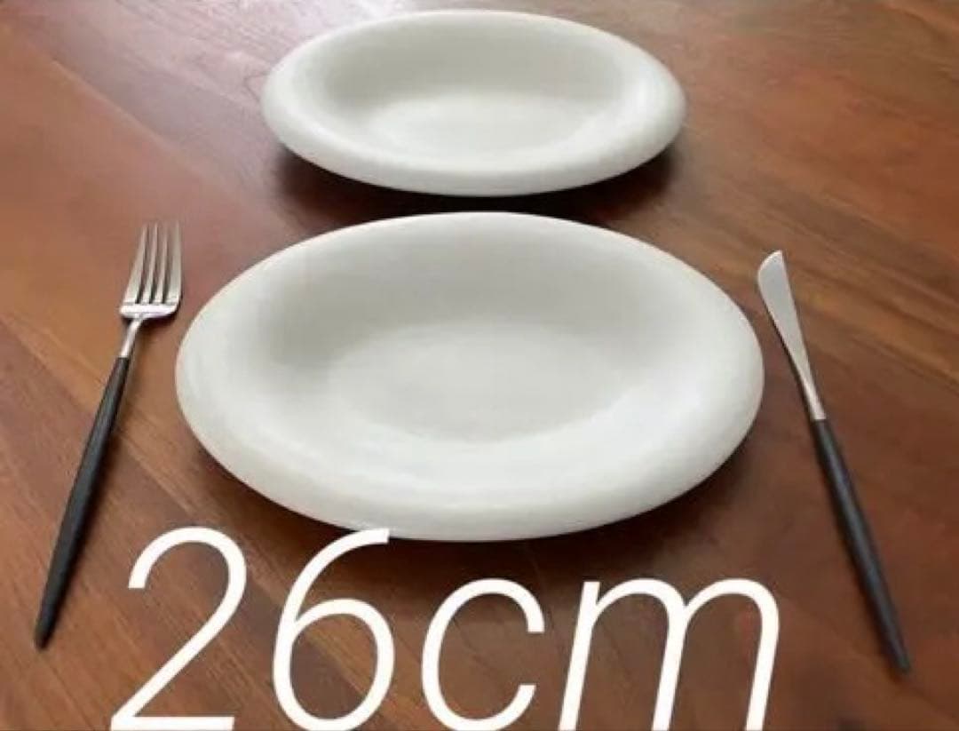 【未使用】dona ceramic studio 入江佑子さん　プレート　2枚