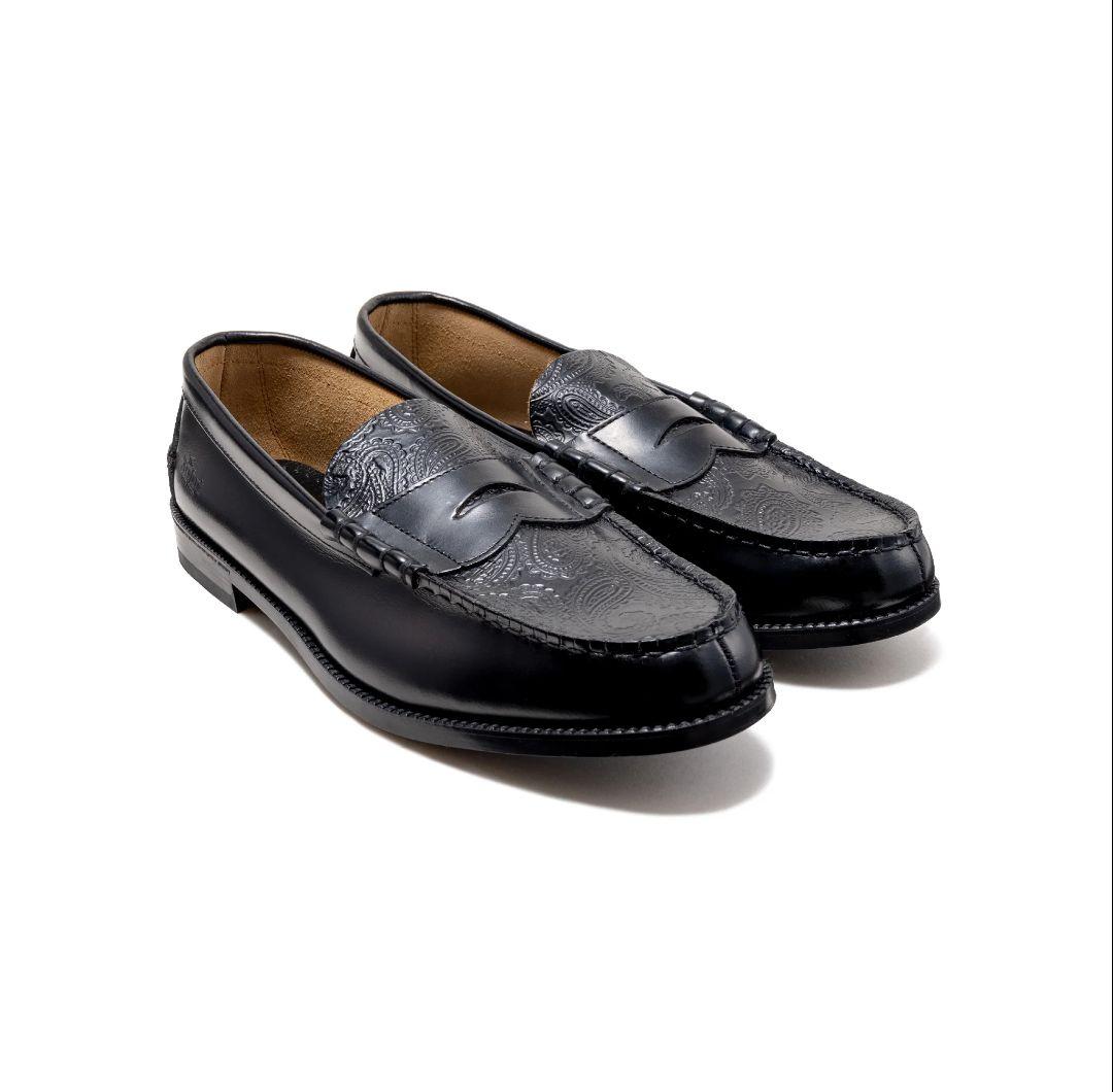 kenford fine shoesケンフォード ペイズリー ローファー25.5