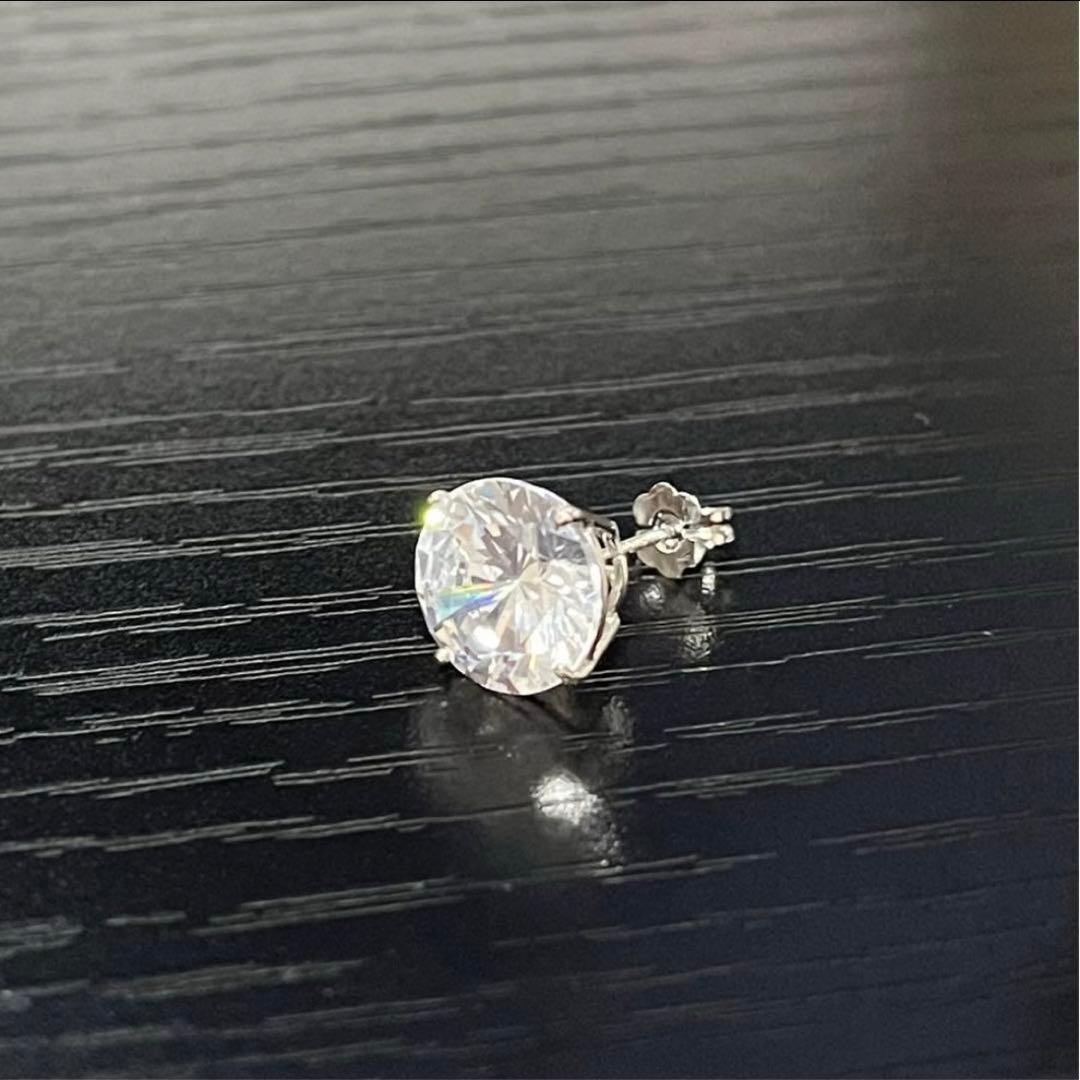 AVALANCHE アバランチ 14Kホワイトゴールド スタッズ ピアス 9mm