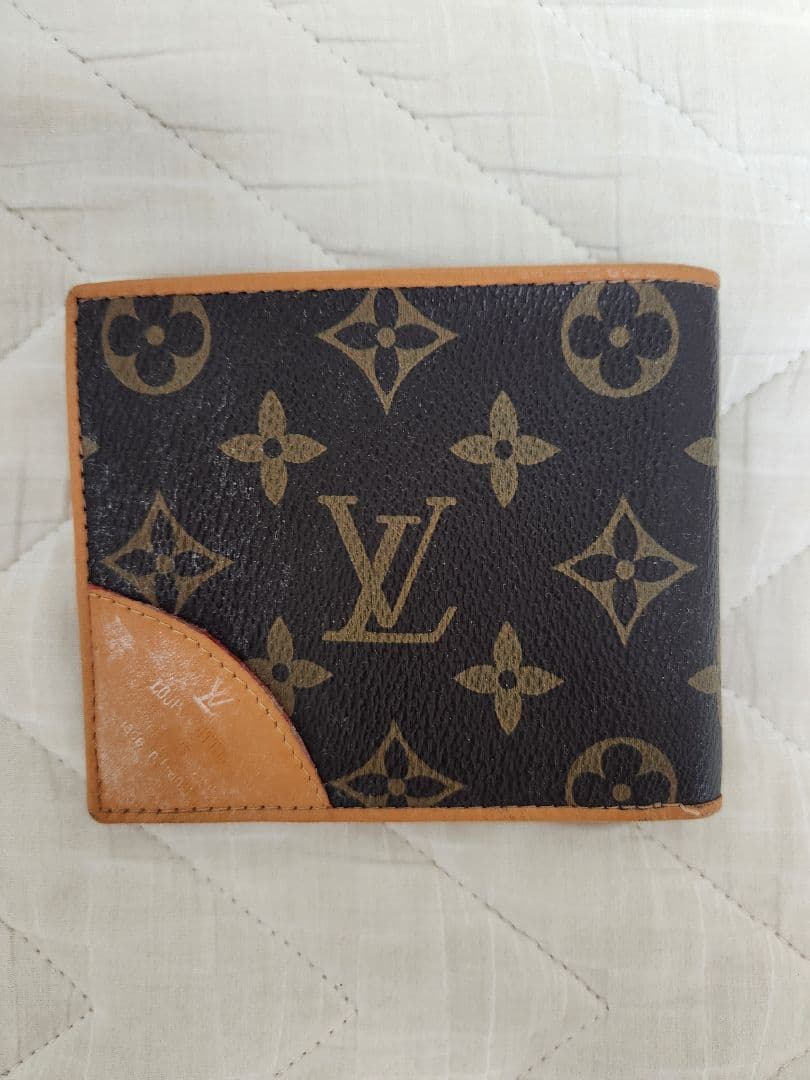 Louis Vuitton 二つ折り財布 モノグラムヴィンテージ品80年代パリ産