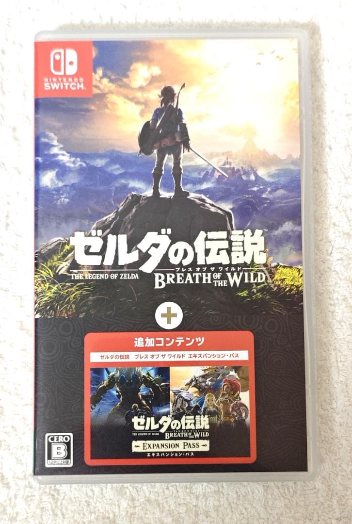 カ*ラ様 【美品】ゼルダの伝説 ブレス オブ ザ ワイルド (DLCコード使用済