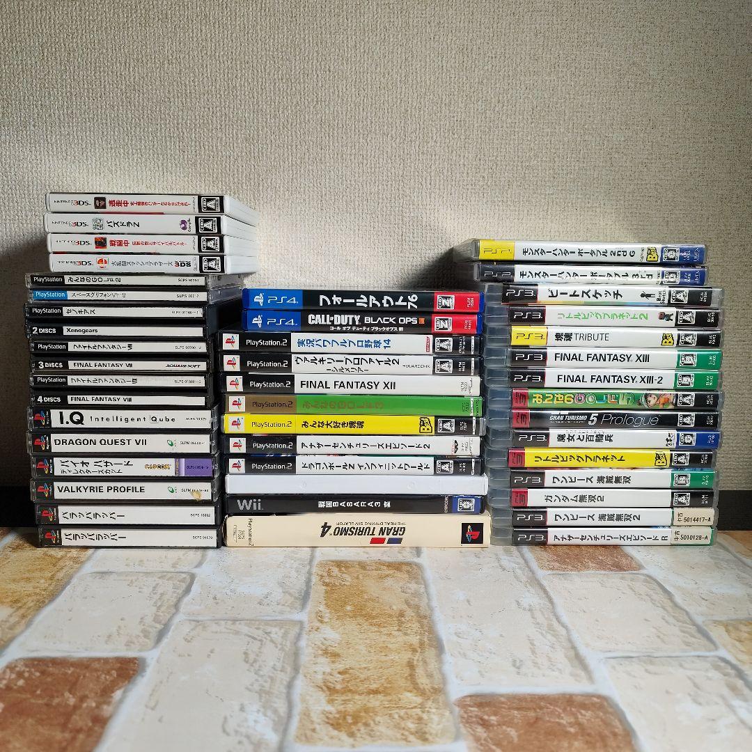 ゲームソフト まとめ売り　42点セット