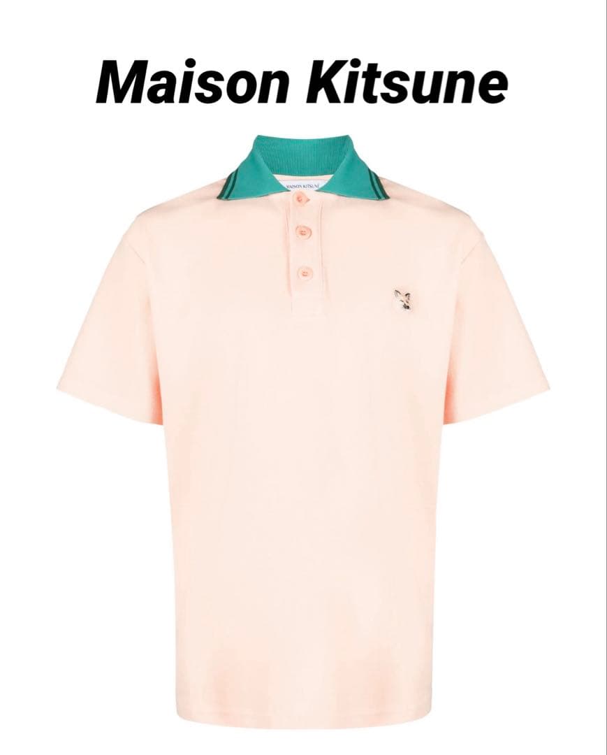 【極美品】　メゾンキツネ　ポロシャツ　サイズXL