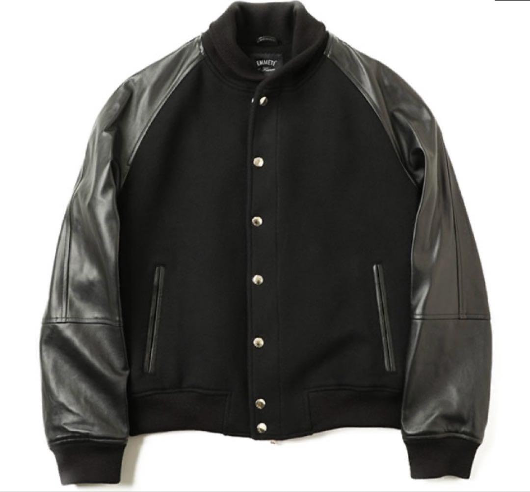 【菅原靴店限定】EMMETI レザーウールカシミヤスタジャン 50 即完売商品