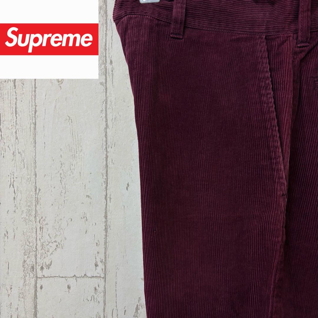【激レア】SUPREME シュプリーム　コーデュロイ　ワークパンツ　完売モデル