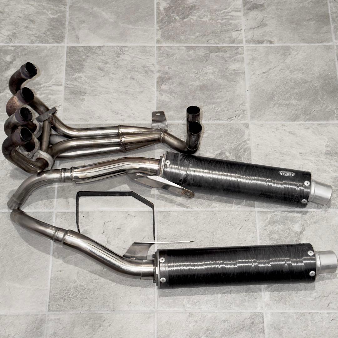 ホーネット250 SP忠男 スーパーコンバット フルエキ 2本出しマフラー 希少