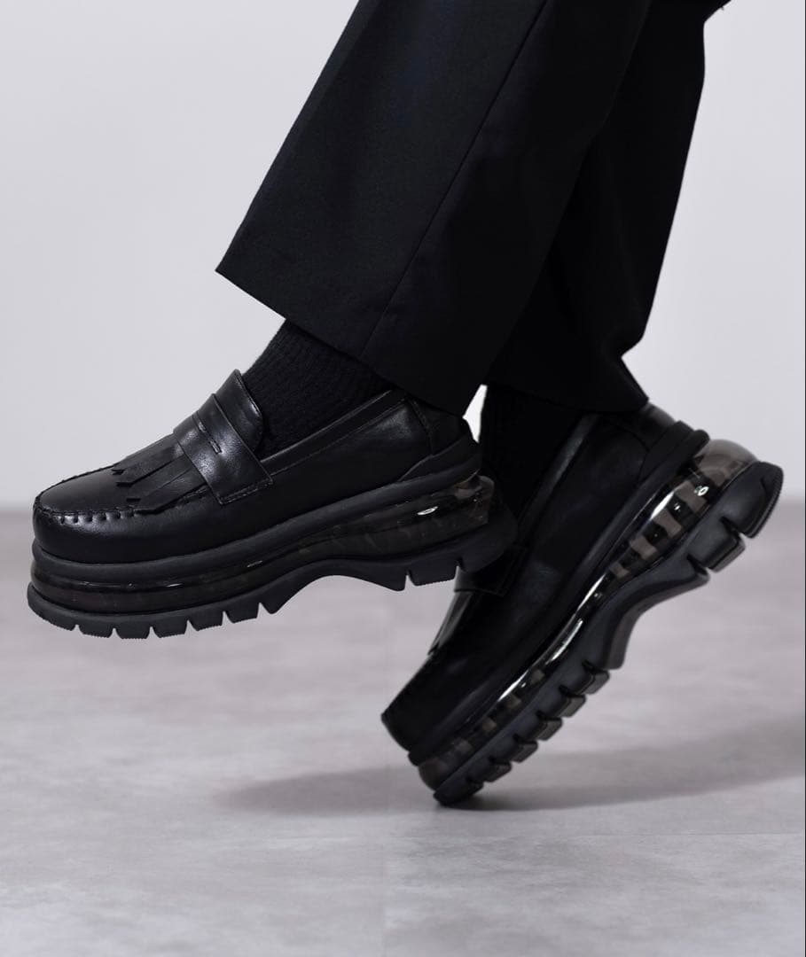 【新品】CLEL エアークッション ハイソールローファー S（25〜25.5）