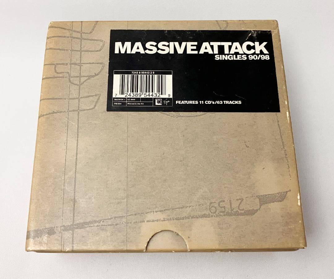 【限定盤】Massive Attack「Singles 90/98」CD11枚組