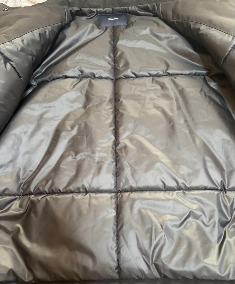 最終値下　FRAMeWORK 撥水防風ポンチョコート　ブラック　36