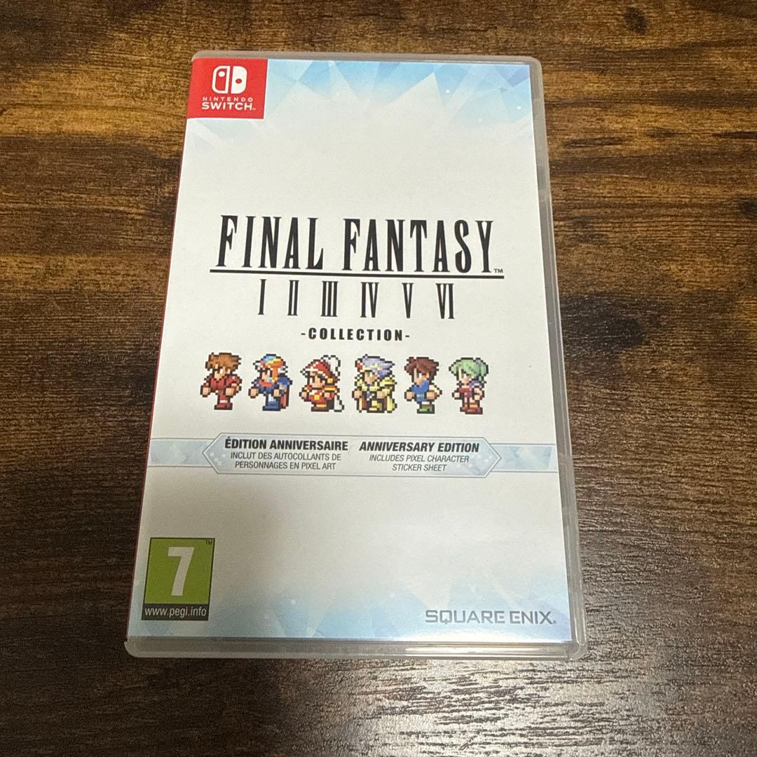 FINAL FANTASY I II III IV V VIピクセルリマインダー