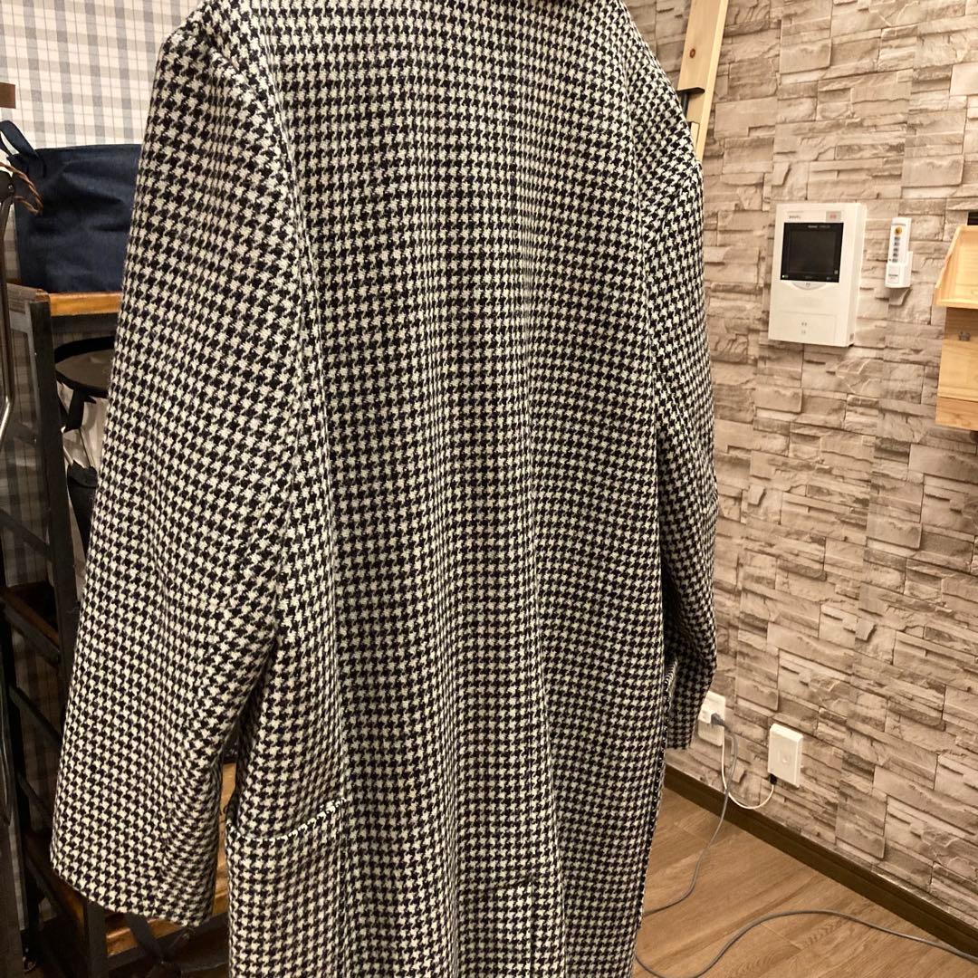 フランクリンアンドマーシャル　ハリスツイードオーバーコート　男女兼用ユニセックス