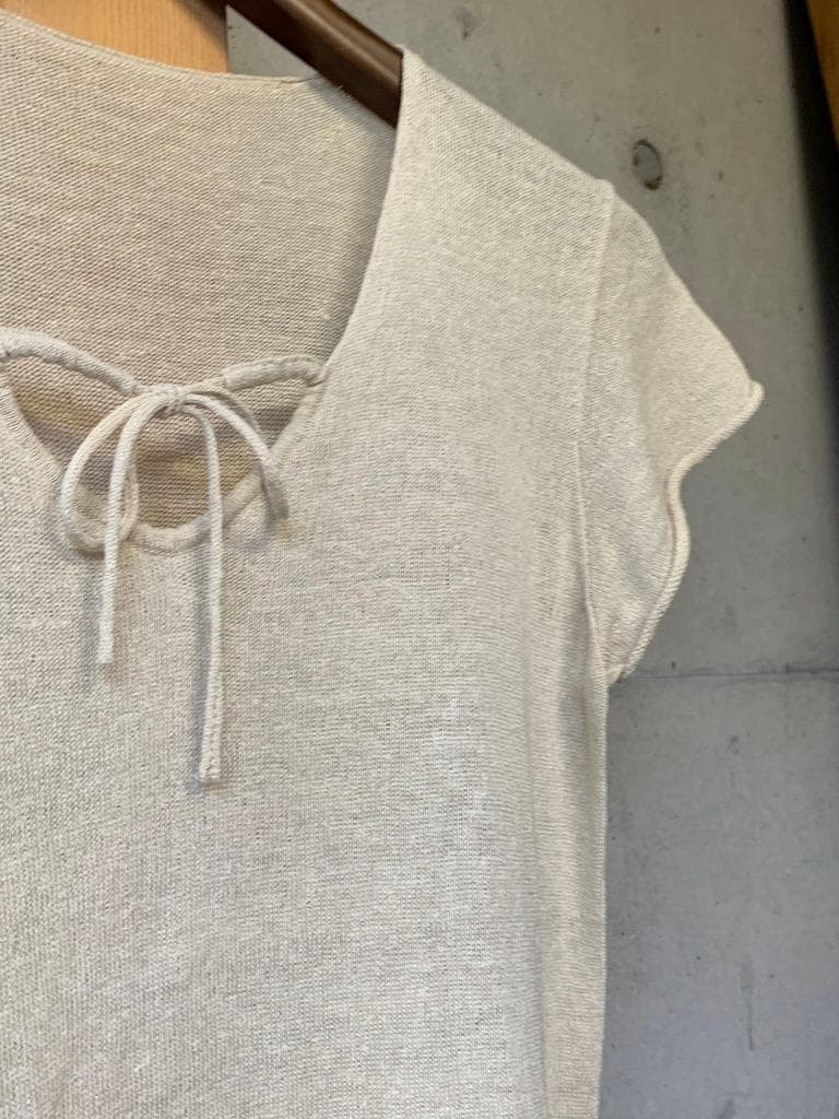 ヨーガンレール　リネン アシンメトリー カットソー　JURGEN LEHL