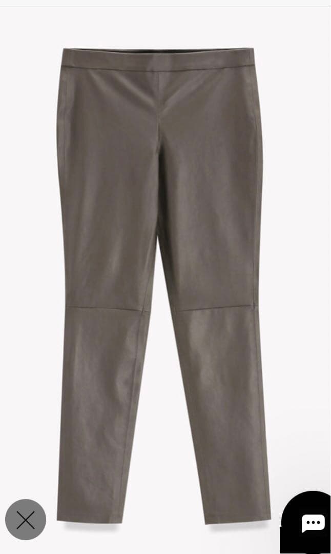 【Theory】セオリー　レザーレギンスパンツ