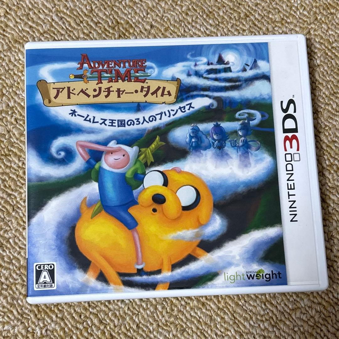 3DS アドベンチャー・タイム ネームレス王国の3人のプリンセス ソフト