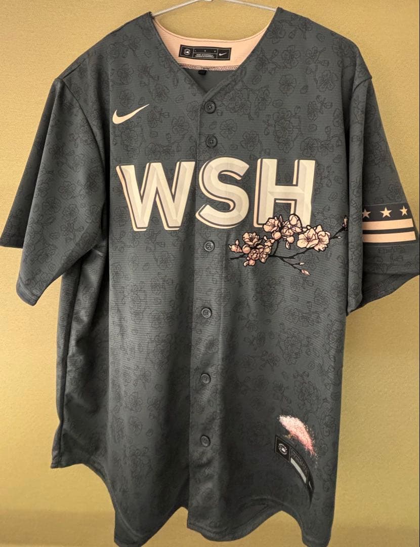 ワシントン　ナショナルズ　シティコネクト　ユニフォーム　サイズ:L