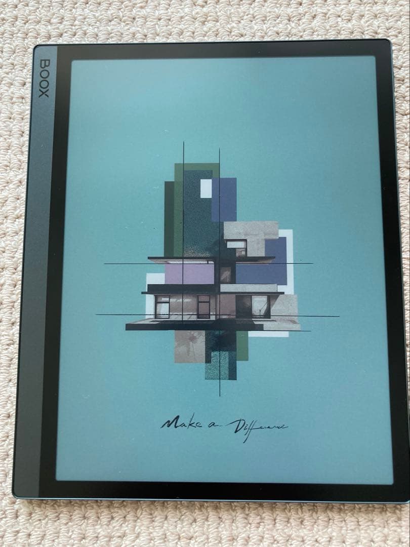 【美品】BOOX TabUltraC Pro 10インチ電子ペーパータブレット