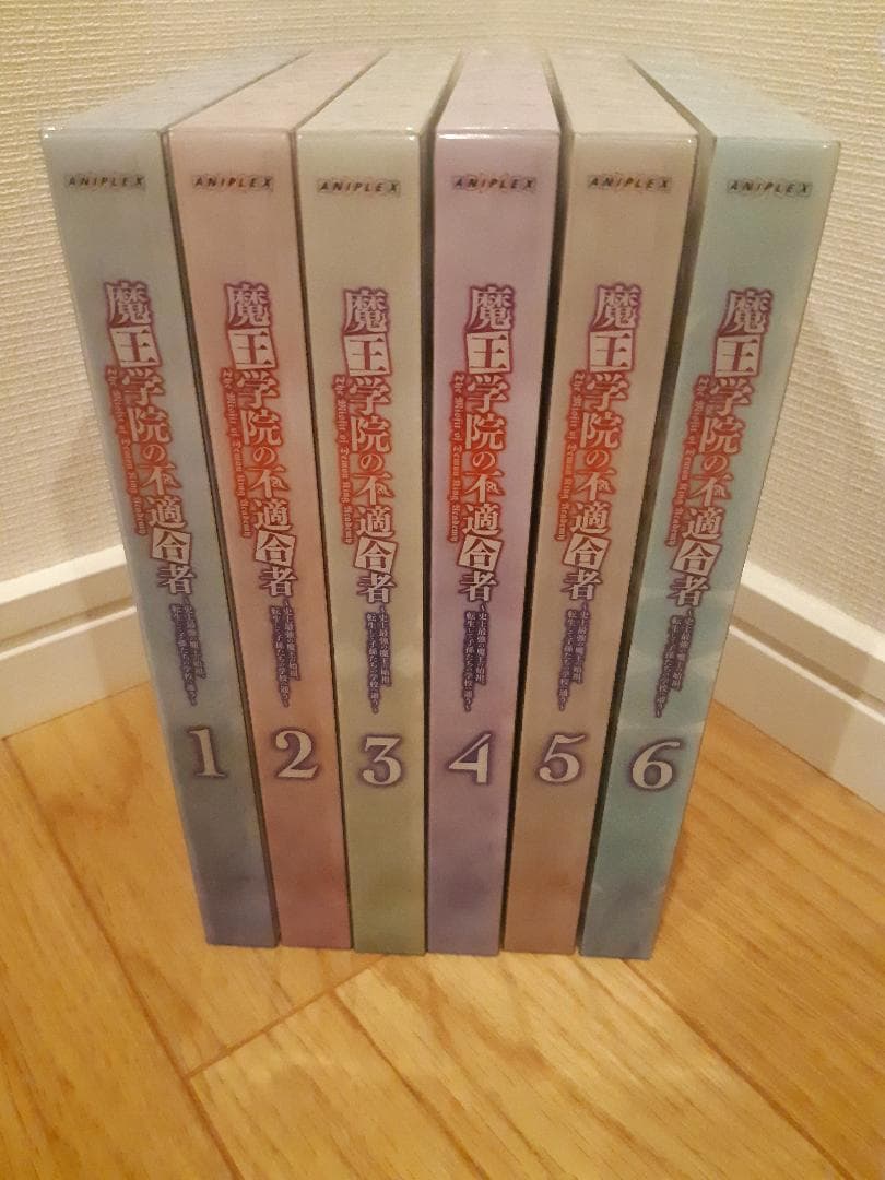 魔王学院の不適合者〈完全生産限定版〉 DVD全6巻セット
