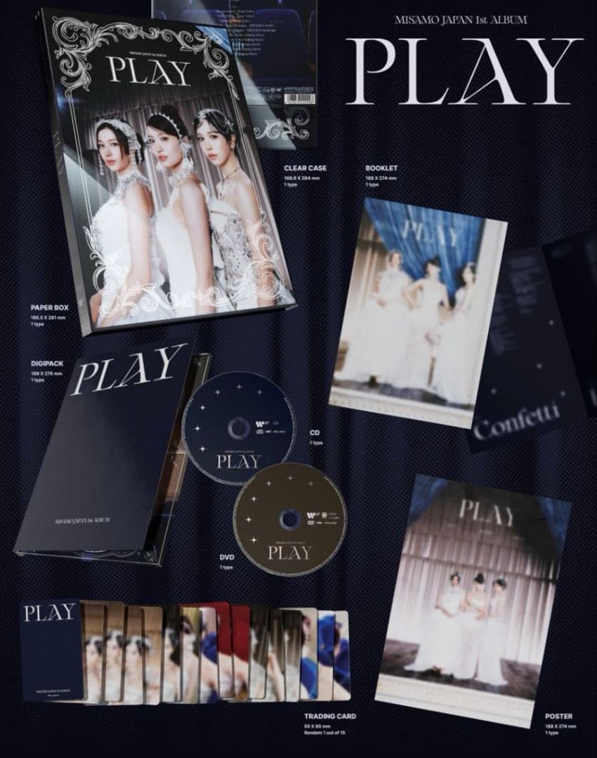 MISAMO JAPAN PLAY ミサモ 初回限定版A CD+DVD